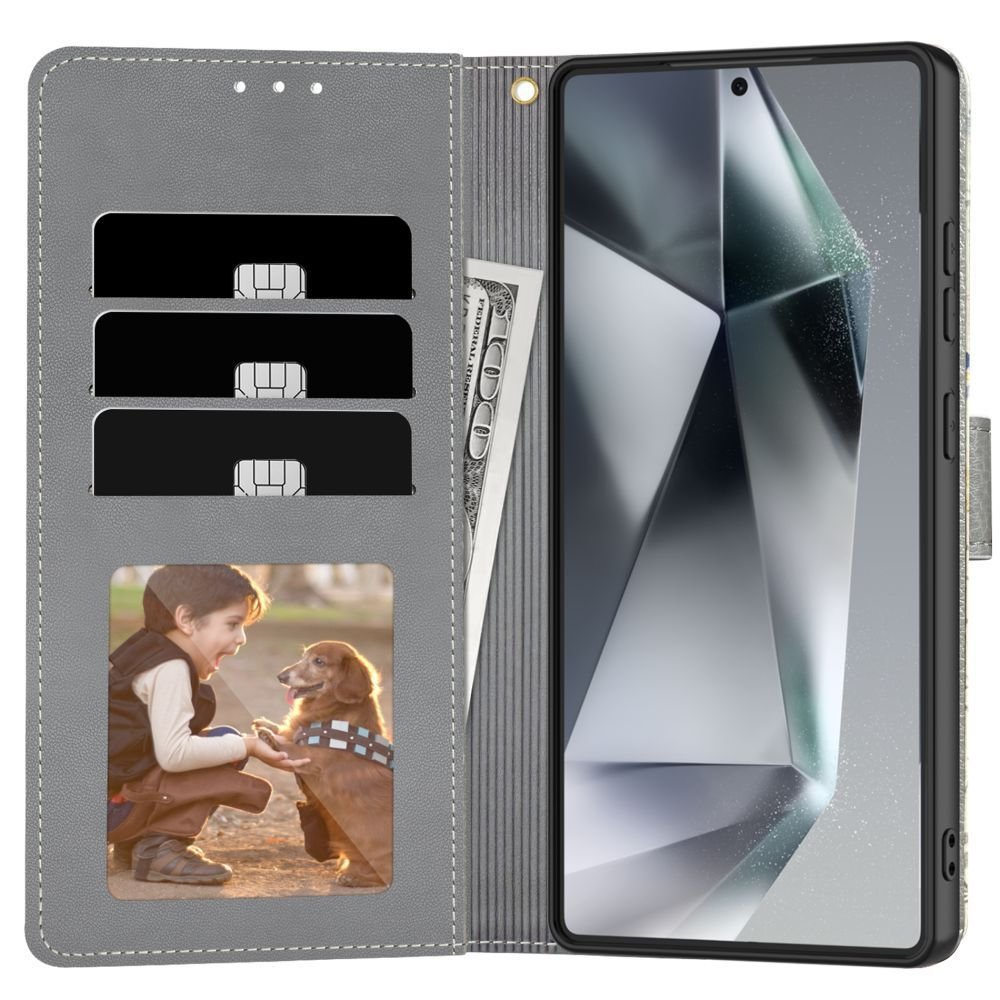 Samsung Galaxy A26 (SM-A266E/DS) Tech-Protect Wallet Book Case Cover, White Daisies | Чехол для... (1)