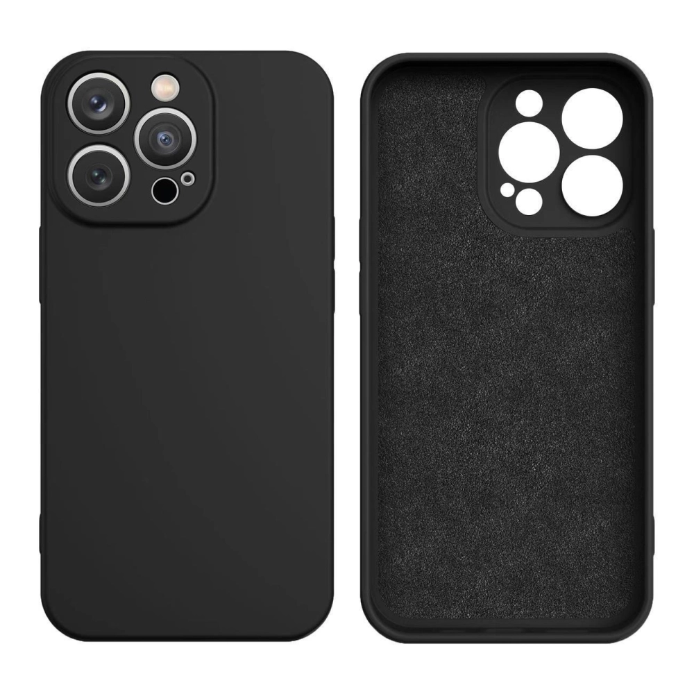 Samsung Galaxy A26 (SM-A266E/DS) Matt Silicone Color Case Cover, Black | Чехол Обложка Бампер...
