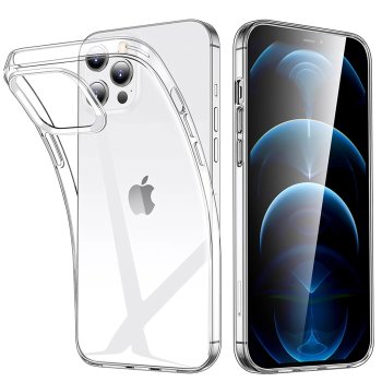 Apple iPhone 15 Pro Max 6.7'' Slim 2mm TPU Case Cover, Transparent | Чехол Обложка Бампер Кабура