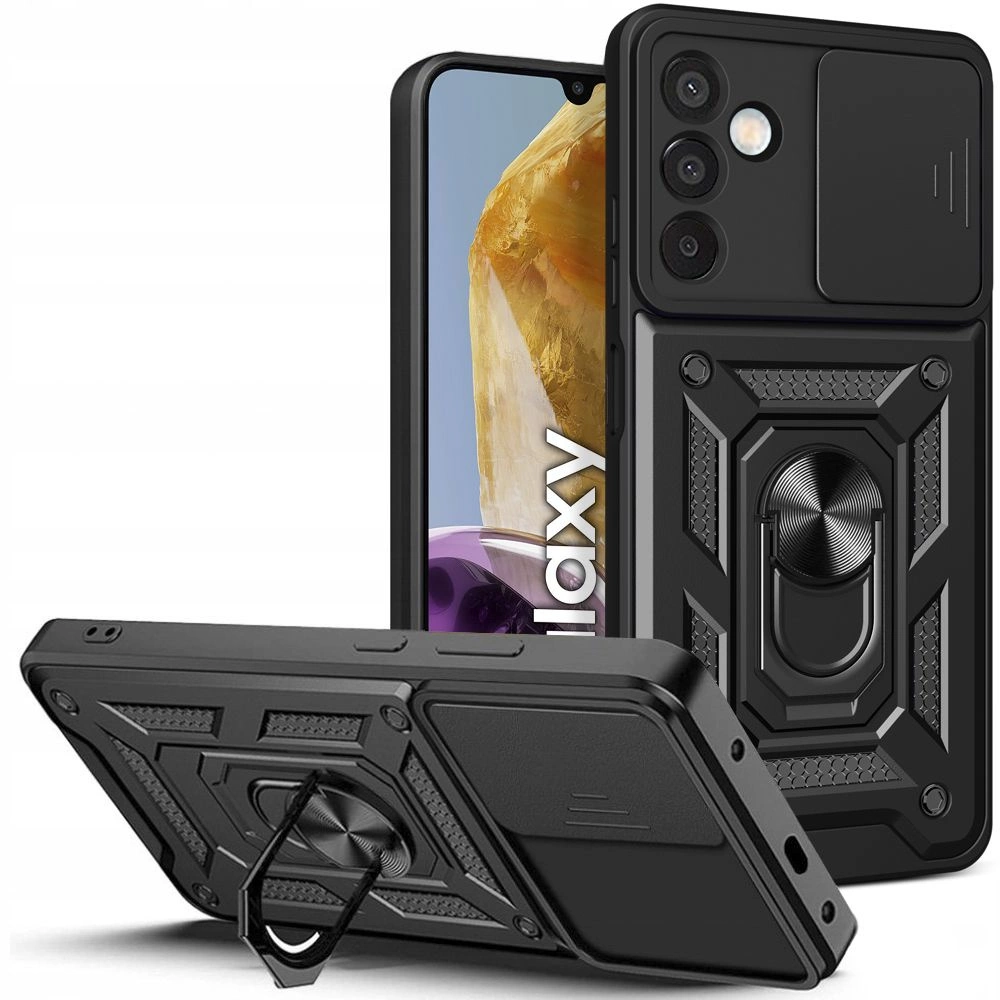 Samsung Galaxy M15 5G Tech-Protect CamShield Pro Case Cover, Black | Чехол Кейс Бампер Кабура...