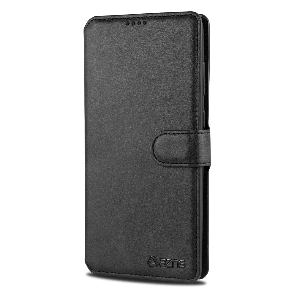 Samsung Galaxy Note 10 Lite (SM-N770F) AZNS Leather Stand Case Cover with Card Slots, Black | Чехол для... (2)