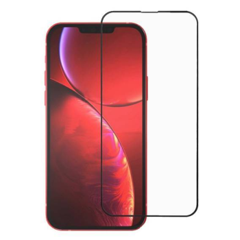 5D Защитное Стекло для Apple iPhone 16 Pro 6.3'', Черное Закруглённое (Tempered Glass)