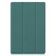Samsung Galaxy Tab A8 10.5 (2021) (2022) (SM-X200/X205) Trifold Stand PU Leather Hard Protective Cover Case, Green |...