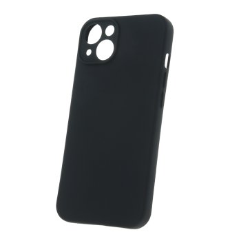 Apple iPhone 15 6.1'' Matt Silicone Color Case Cover, Black | Чехол Обложка Бампер Кабура для Телефона