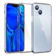 Чехол для iPhone 14 Plus, силиконовая серия 3mk Clear Case — прозрачный