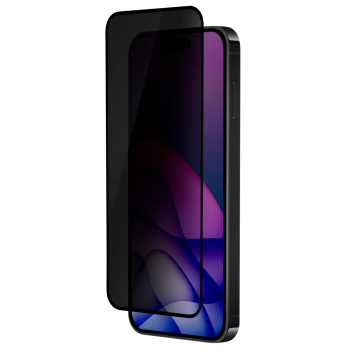 Apple iPhone 16 Pro Max 6.9'' Приватное Защитное Стекло на Весь Экран | Privacy Tempered Glass Fullscreen Protector