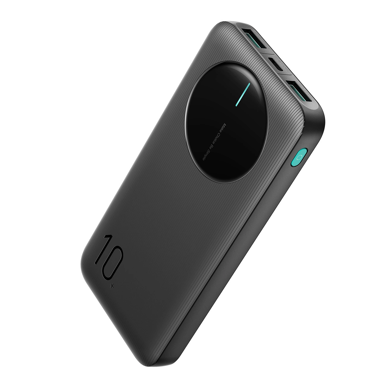 Внешний аккумулятор Joyroom JR-PBF12 10000мАч 2.4A 2x USB-A 1x USB-C - черный