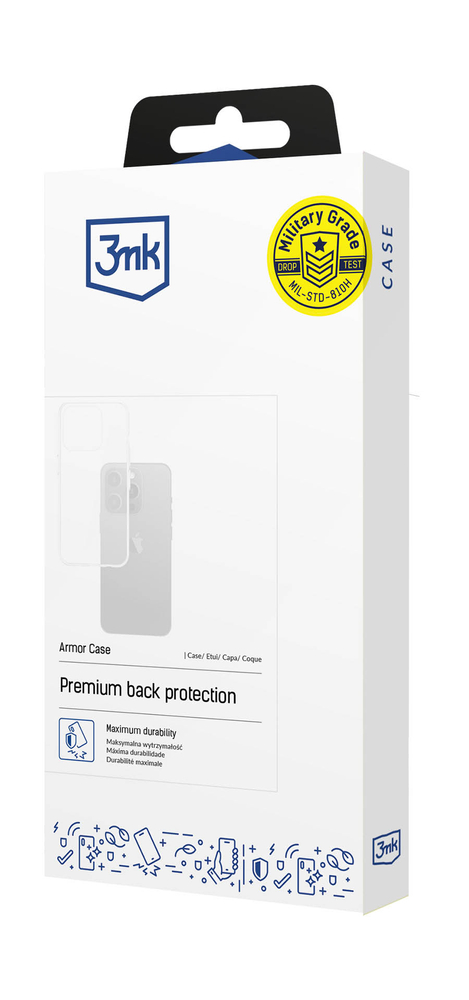 Чехол для Samsung Galaxy A54 5G серии 3mk Armor Case — прозрачный (0)