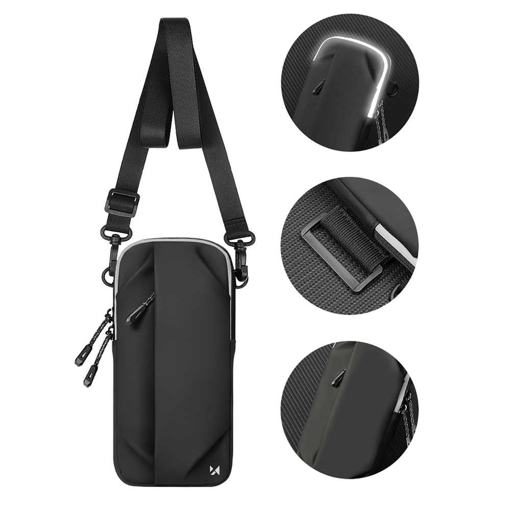 Wozinsky WSDB-B чехол-набедренник для телефона для бега – чёрный (1)