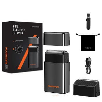 Электробритва 2-в-1 MAXGROOM M-5580 IPX6 Черная