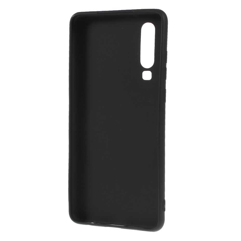 Huawei P30 (ELE-L09, ELE-L29) Double Sided Silicone Matte TPU Case Cover, Black | Чехол для Телефона... (2)