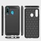 Huawei P30 lite (MAR-LX1M) 1.8mm Carbon Fiber TPU Protective Case Cover, Black | Чехол Обложка Бампер...