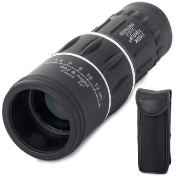 Мощный монокуляр 16x52 с оптикой BaK-4 для охоты и туризма