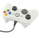 Проводной геймпад для PC и Xbox 360 с вибрацией, белый