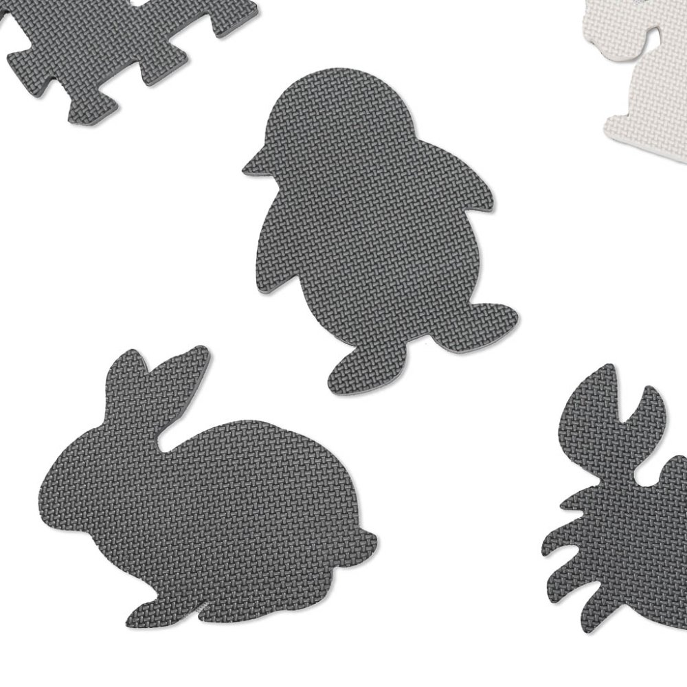 Детский игровой коврик - пазл Животные - 9 шт., 85x85см | Kids Foam Floor Puzzle... (2)