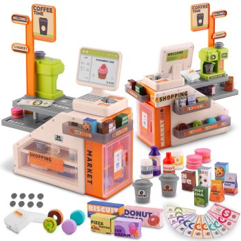 Интерактивный кассовый аппарат Ricokids RK-822 с кофемашиной