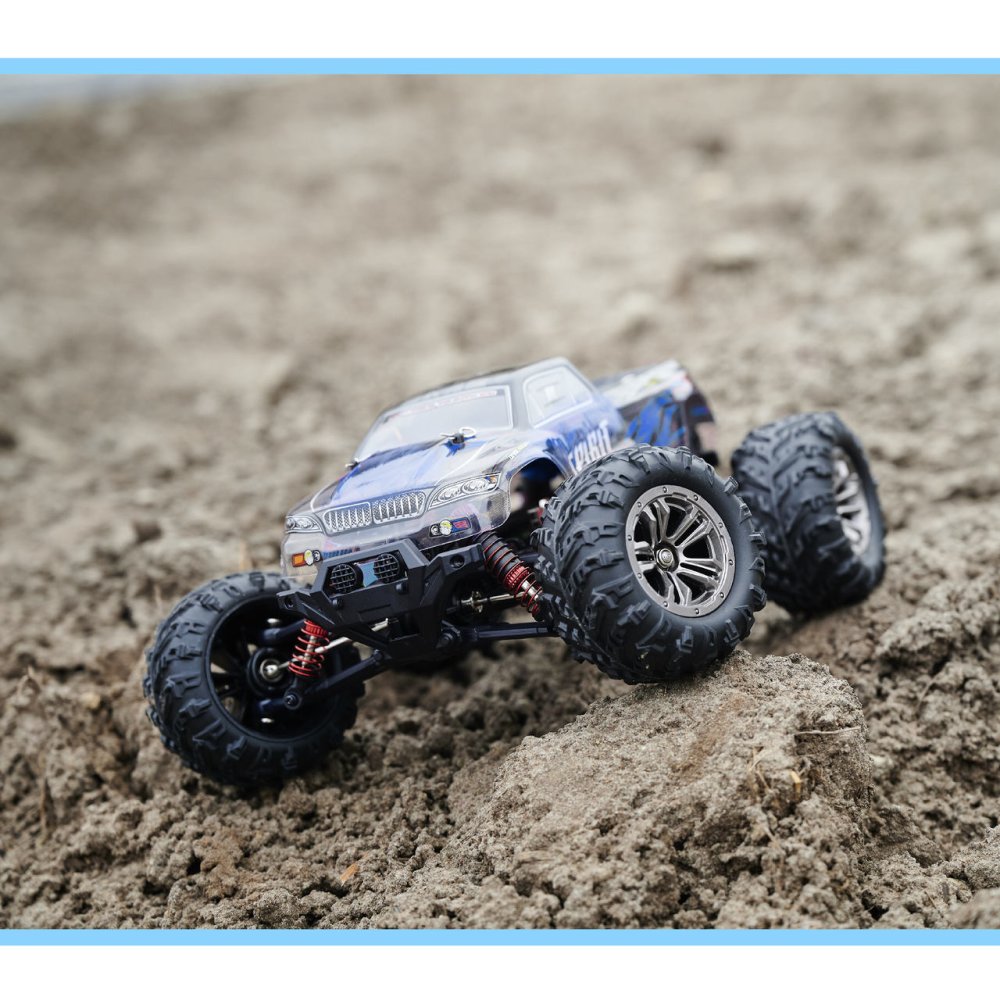 Радиоуправляемая Машина Q901 1:16 2.4G 4CH, 52 км/ч, Синий | Remote Control RC Car, Blue (9)