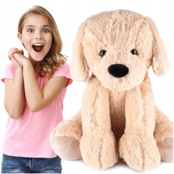 Большая плюшевая мягкая игрушка Собака, 60см | Large Plush Hugging Toy Dog