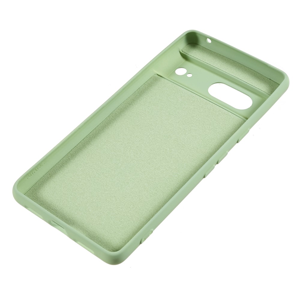 Google Pixel 8 Silicone Color Case Cover, Green | Чехол Кейс Обложка Бампер Кабура (1)