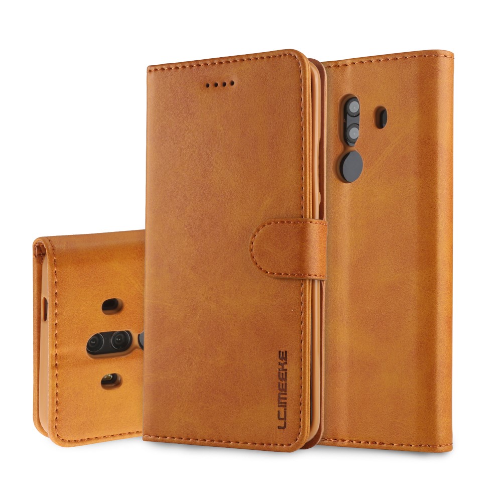 Huawei Mate 10 Pro 2017 (BLA-L09, L29) LC.IMEEKE PU Leather Wallet Case Cover, Brown | Чехол для... (5)