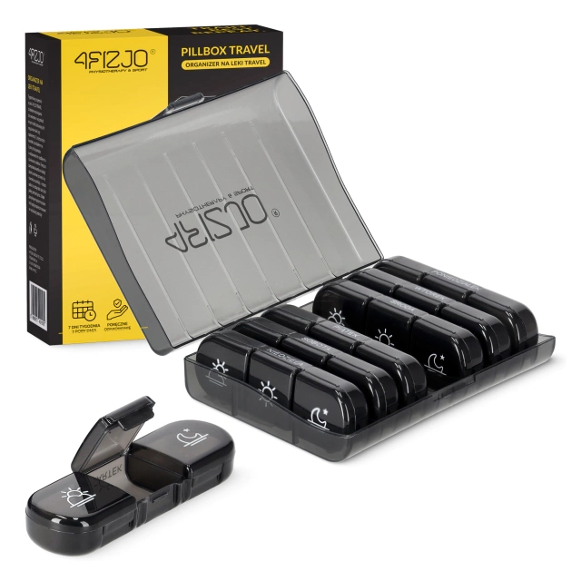 Органайзер для таблеток на неделю TRAVEL, 7 дней
