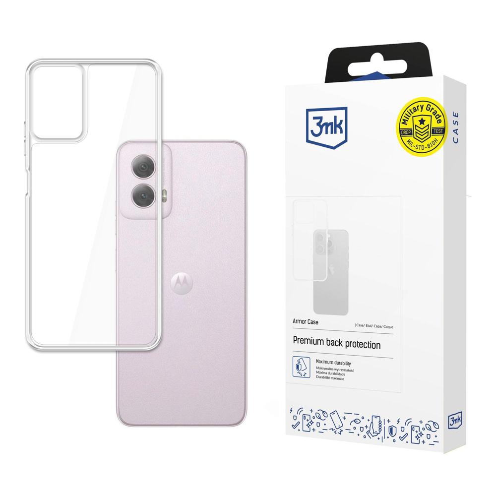 Motorola Moto G 5G 2024 3MK Armor Case Cover, Transparent | Чехол Кейс Бампер Обложка для...