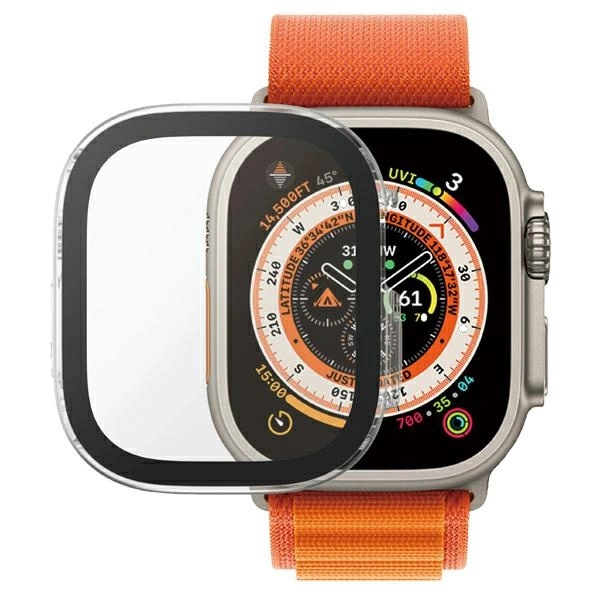 Чехол PanzerGlass Full Body для Apple Watch Ultra 49 мм - прозрачный