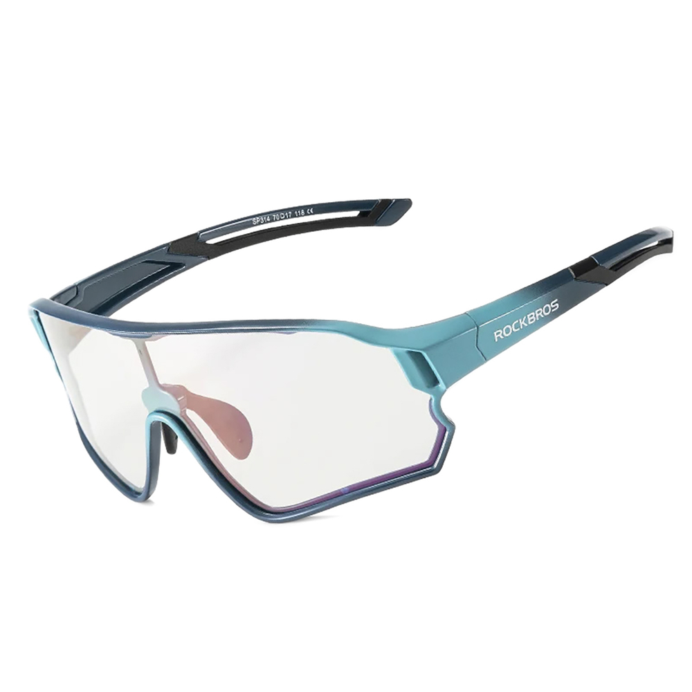 Rockbros 14110009005 фотохромные велосипедные очки для детей 8-14 лет - синий