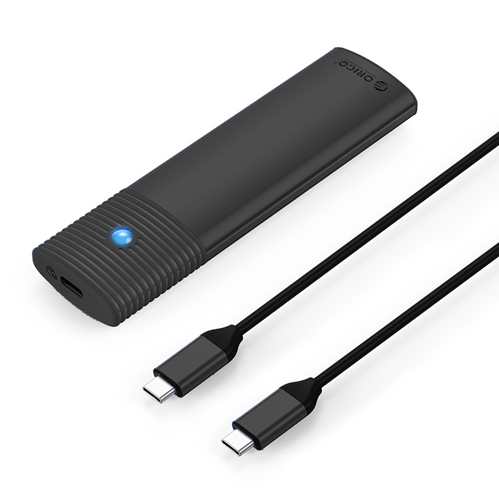 Отсек для диска M.2 NVME USB-C 10 Гбит/с - черный