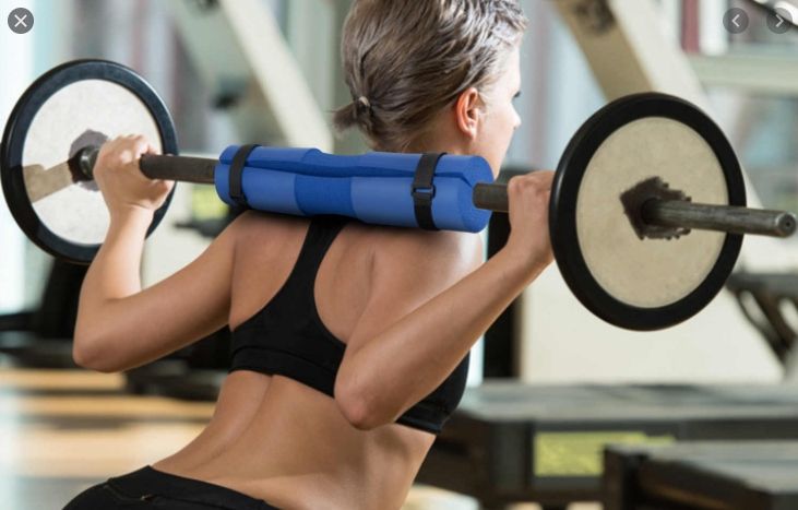 4FIZJO Подушка-протектор для приседаний со штангой, защитная... (4)