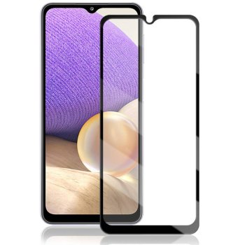 5D Защитное Стекло для Samsung Galaxy A32 5G (SM-A326B/DS), Черное Закруглённое (Tempered Glass)