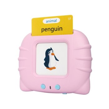 Обучающая игрушка для изучения английского Telcon Кот, розовая