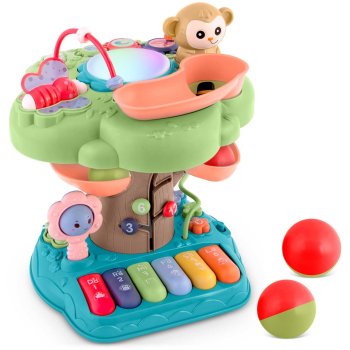 Развивающий центр-дерево Ricokids с музыкой и шариками 781600