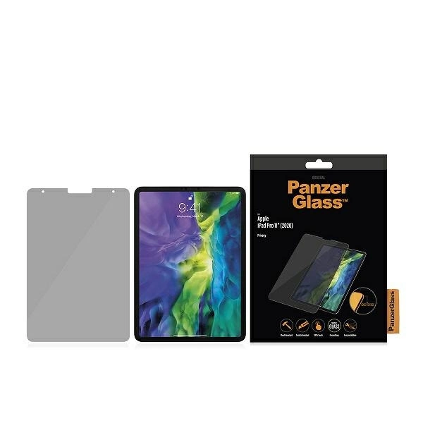 Закаленное стекло PanzerGlass E2E Super+ privacy для iPad Pro 11" 2020 / Air 10.9" 2021