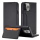 Apple iPhone 13 Pro 6.1\'\' Magnet Card Pouch Wallet Book Case Cover, Black | Чехол для Телефона...