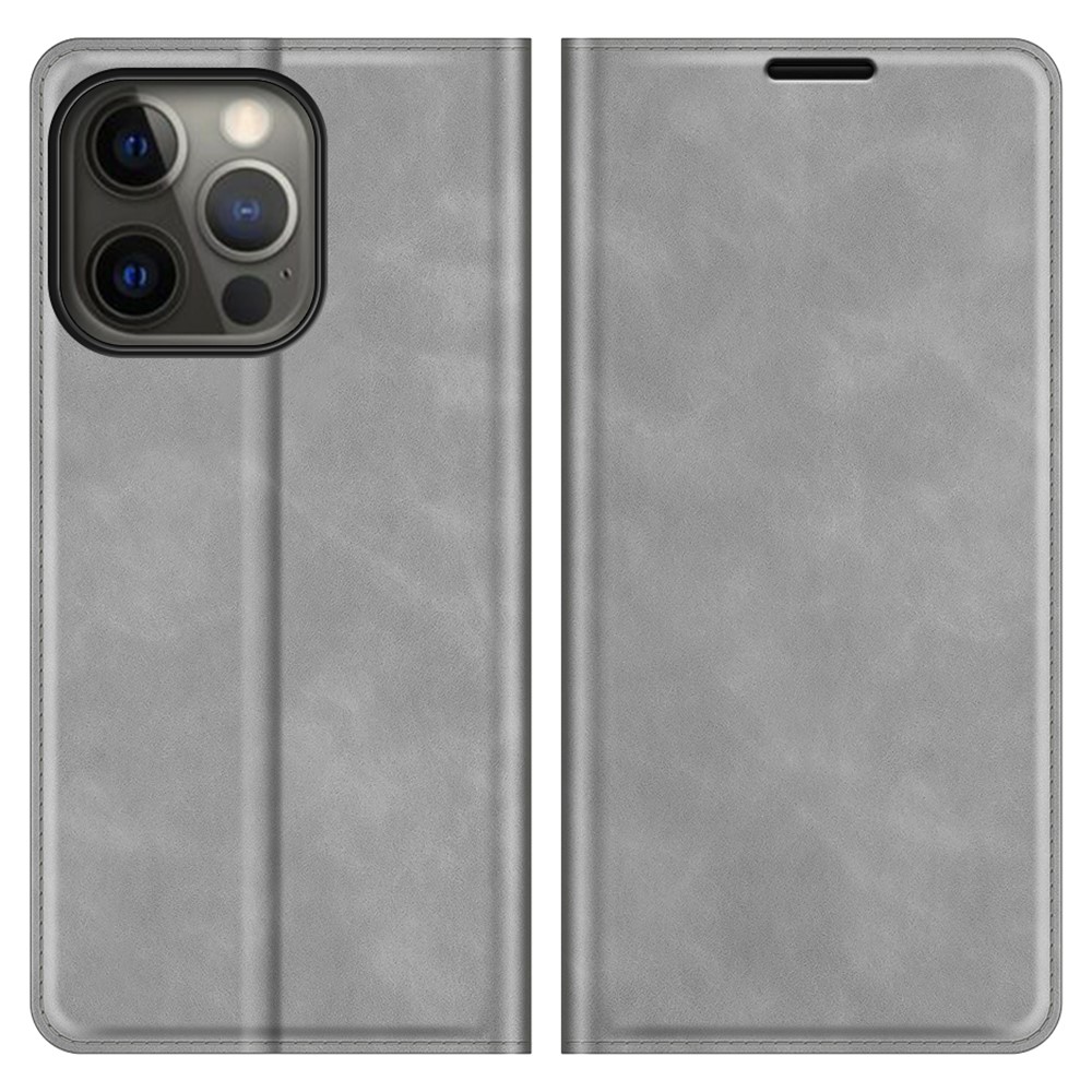 Apple iPhone 13 Pro 6.1'' Wallet Leather Protective Case Cover, Gray | Чехол для Телефона Кабура... (0)