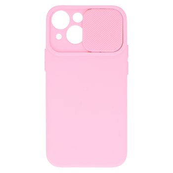 Apple iPhone 15 Plus 6.7'' Case Cover with Camshield, Pink | Чехол Бампер Кабура для...