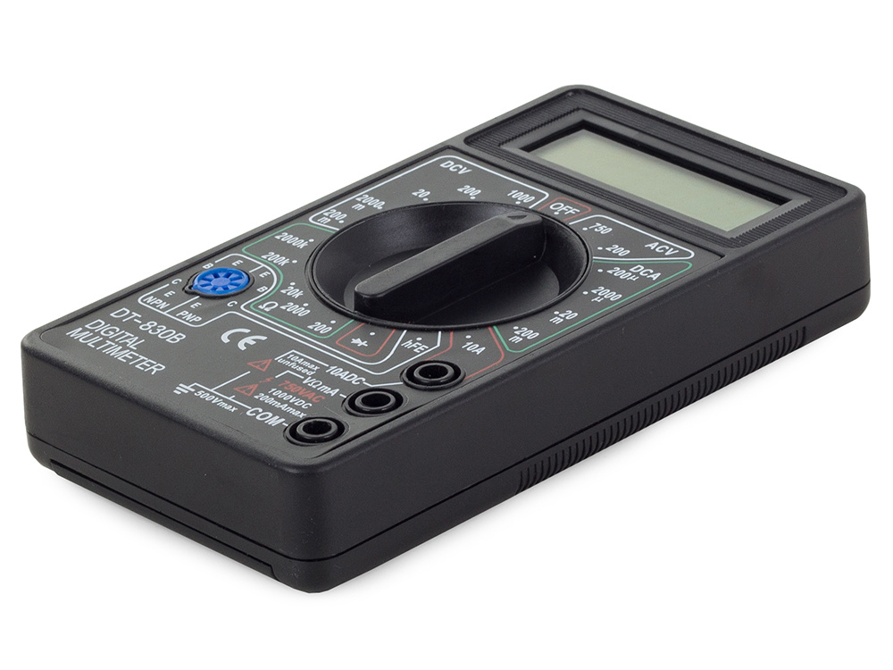 DT830B Digital Multimeter LCD AC/DC Ammeter Resistance | Дигитальный мультиметр (5)