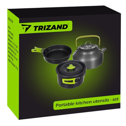Посуда туристическая Trizand 23667 18 шт. (0)