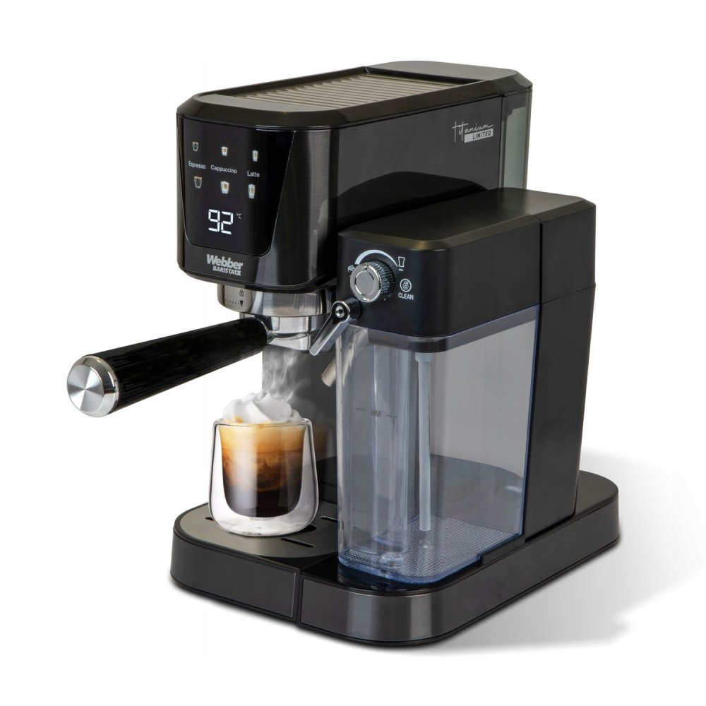 Рожковая кофемашина WEBBER L7 Caldas, полуавтоматическая, 20 бар (0)