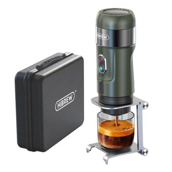 Портативная кофеварка 3-в-1 HiBREW H4B_GN 15 Бар