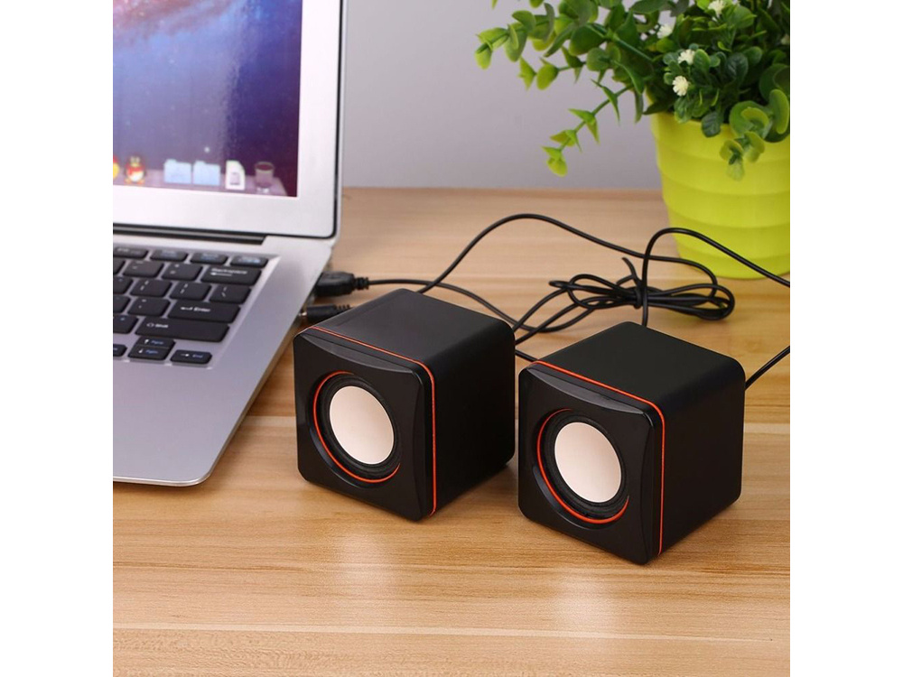 Компьютерные Колонки Pc 2.0 Jack Питание USB | Computer Speakers (3)