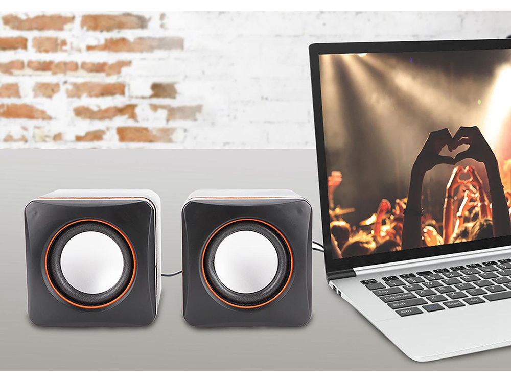 Компьютерные Колонки Pc 2.0 Jack Питание USB | Computer Speakers (8)