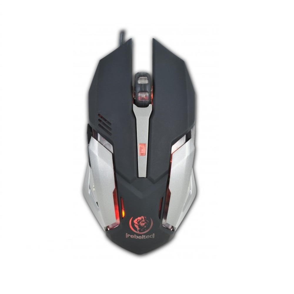 Rebeltec INTERCEPTOR 2 Wire Keyboard + Wire Optical Mouse Set, Black | Клавиатура + Мышь (1)