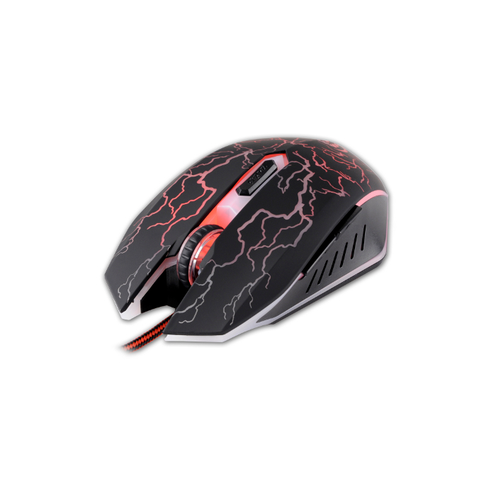 Rebeltec DIABLO Gaming Computer USB Wire Mouse, Black-Red | Мышка для Компьютера Проводная (0)