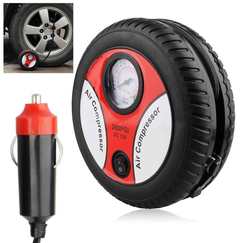 Автокомпрессор насос 12В 260PSI (0)