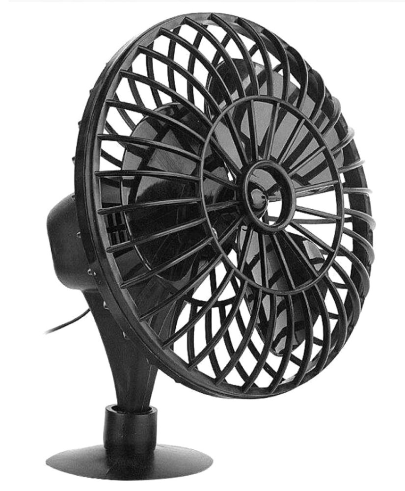 Автомобильный вентилятор 12v 14cm (2)
