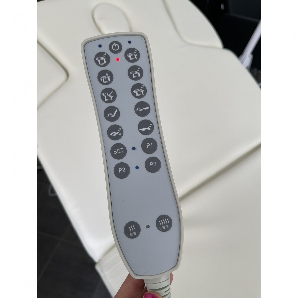 Косметическая кровать, кушетка для массажа с подогревом AZZURRO 818A,... (6)