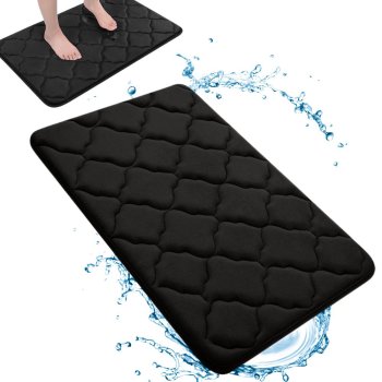 Мягкий впитывающий коврик для ванной из memory foam с...