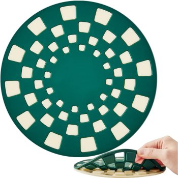 Силиконовая подставка под горячее для кастрюль и сковородок, 2 шт.